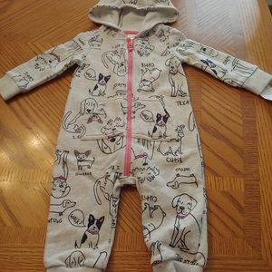 1pc warm jumper - no feet Size 6 month